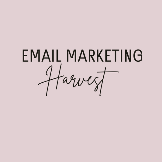 Email Marketing - Harvest